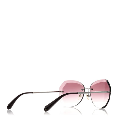 Chanel Metal Spring Round Sunglasses 4220 Pink 4 of 6