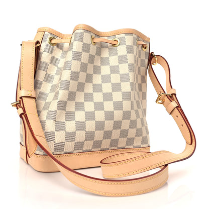 Louis Vuitton Damier Azur Noe BB 3 of 9