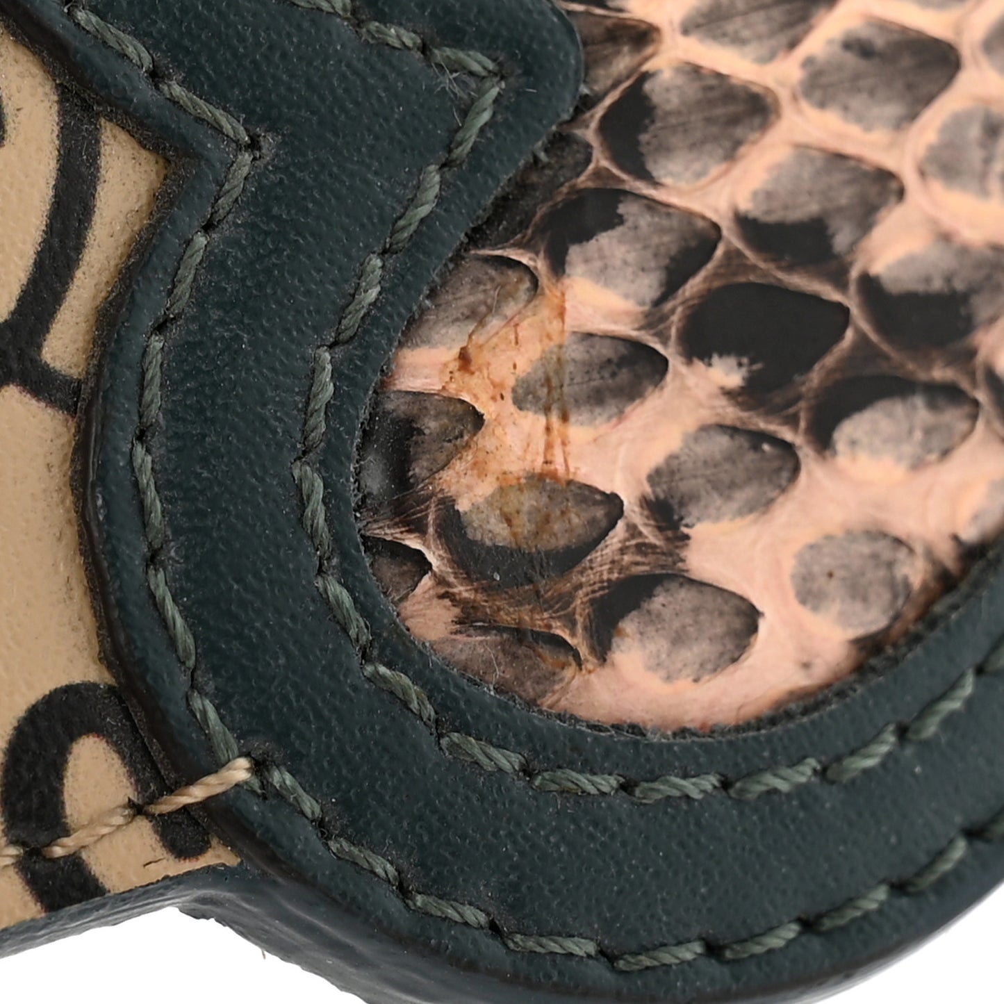 Vitello Liberty Elaphe Open Your Heart Strap You Amido Amazzonia Multicolor