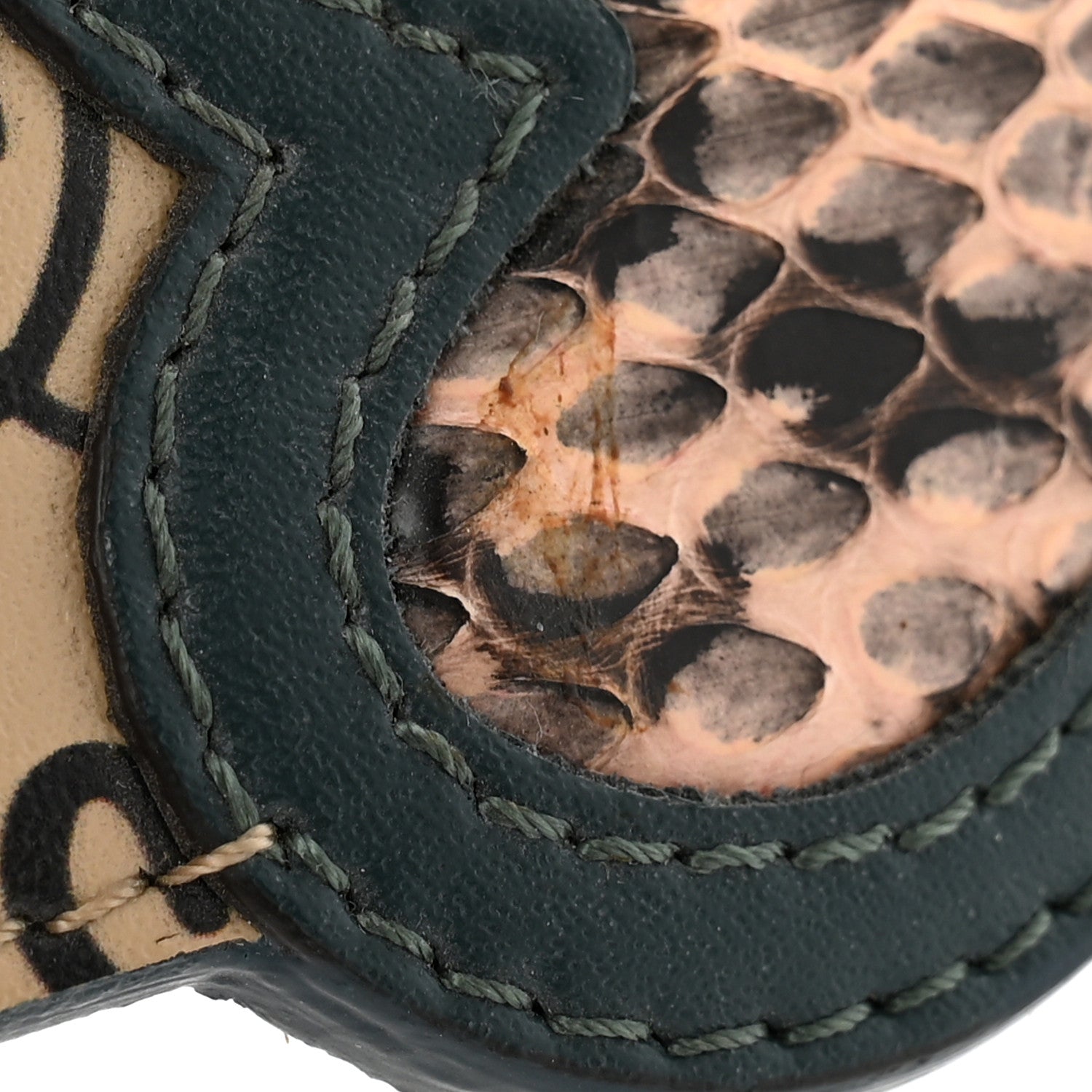 Fendi Vitello Liberty Elaphe Open Your Heart Strap You Amido Amazzonia Multicolor 5 of 6