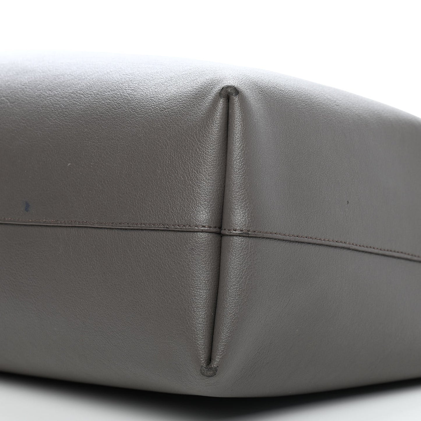 Calfskin Large Shopping Tote Fog