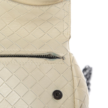 Bottega Veneta Nappa Intrecciato Mini Messenger Bag White 14 of 14