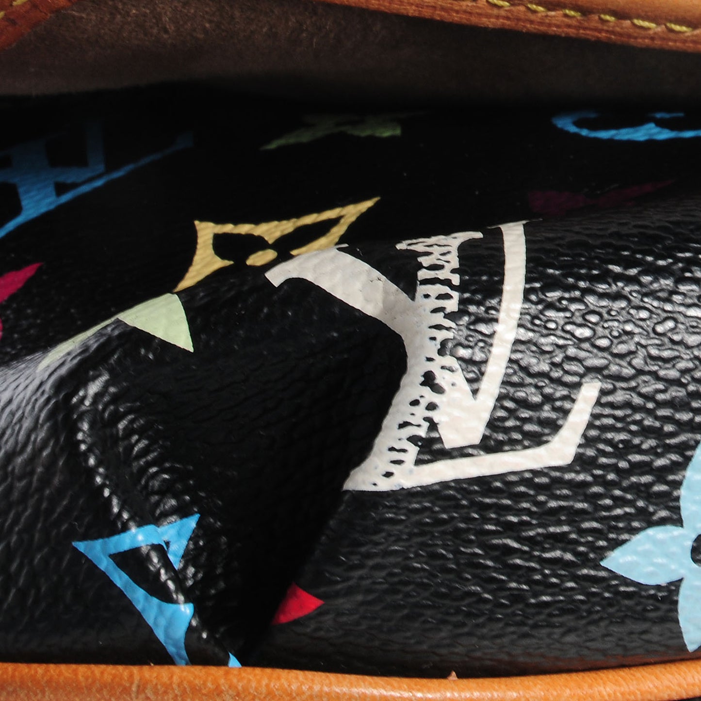 Monogram Multicolor Patti Black