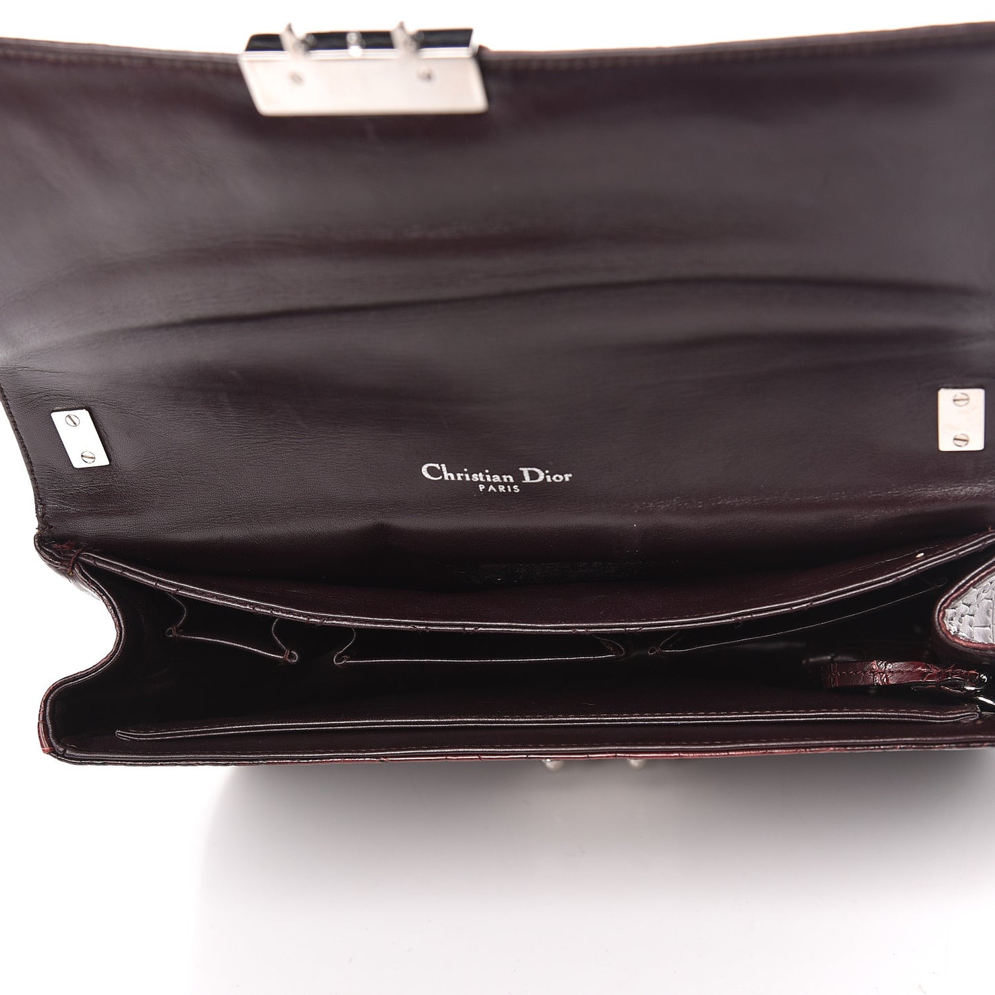 Crocodile Ombre Medium Miss Dior Flap