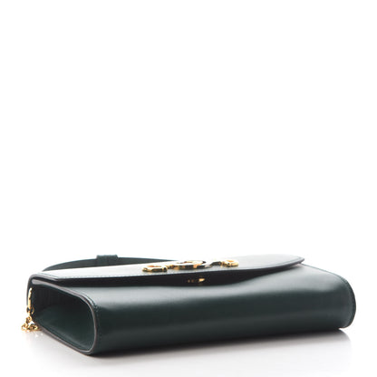 Gucci Smooth Calfskin Small Zumi Top Handle Shoulder Bag Vintage Green 3 of 9