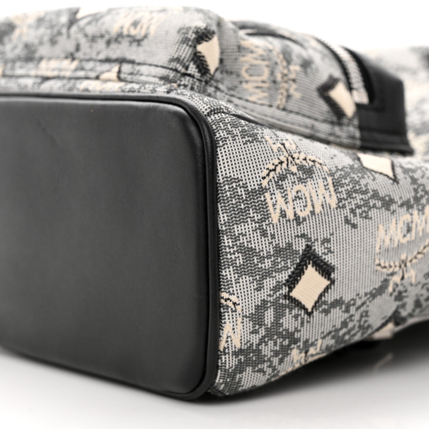 Jacquard Monogram Mini Backpack Grey