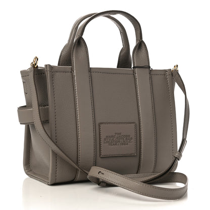 Marc Jacobs Grained Calfskin Small The Tote Bag Cement 3 of 10