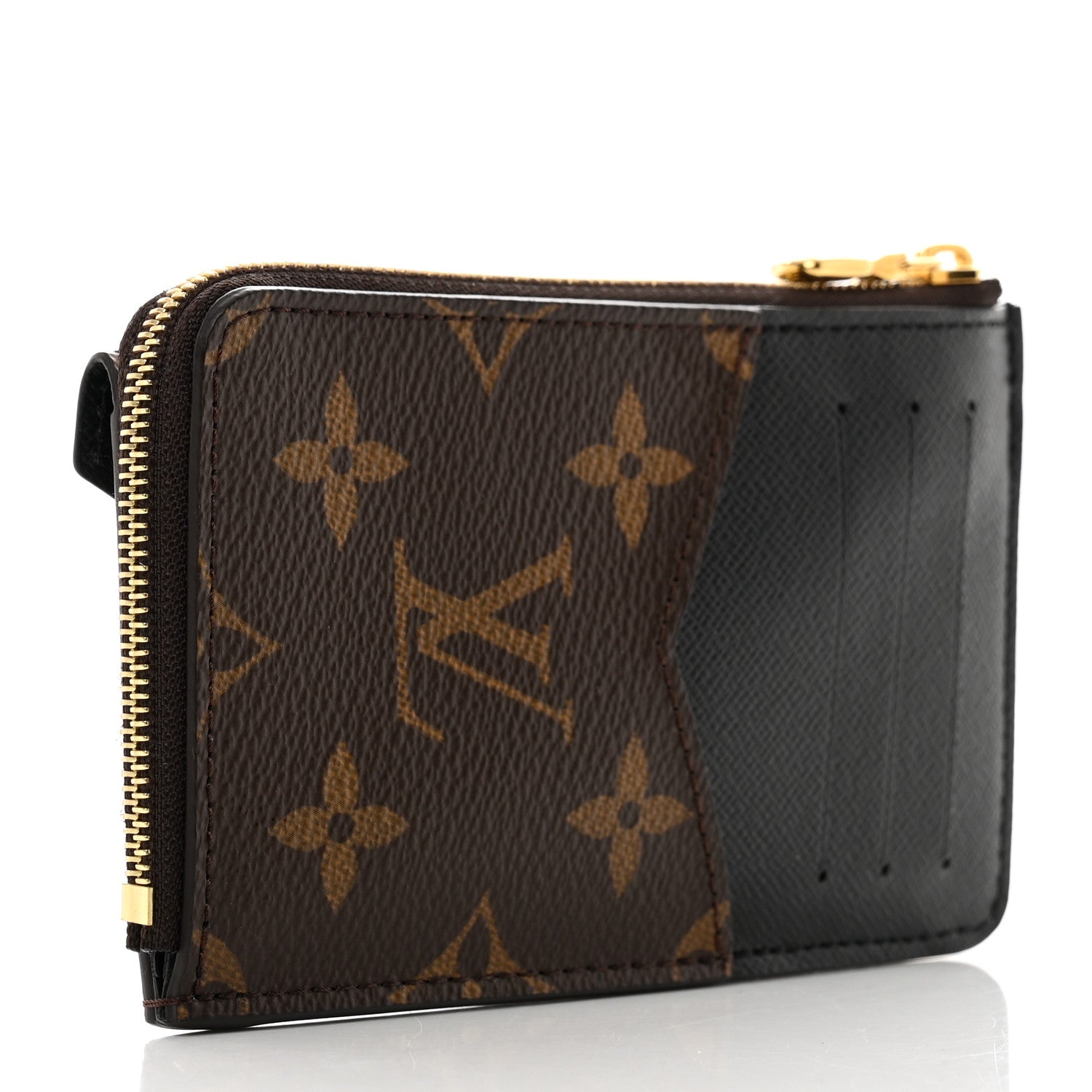 Louis Vuitton Monogram Recto Verso Card Holder Black 3 of 7