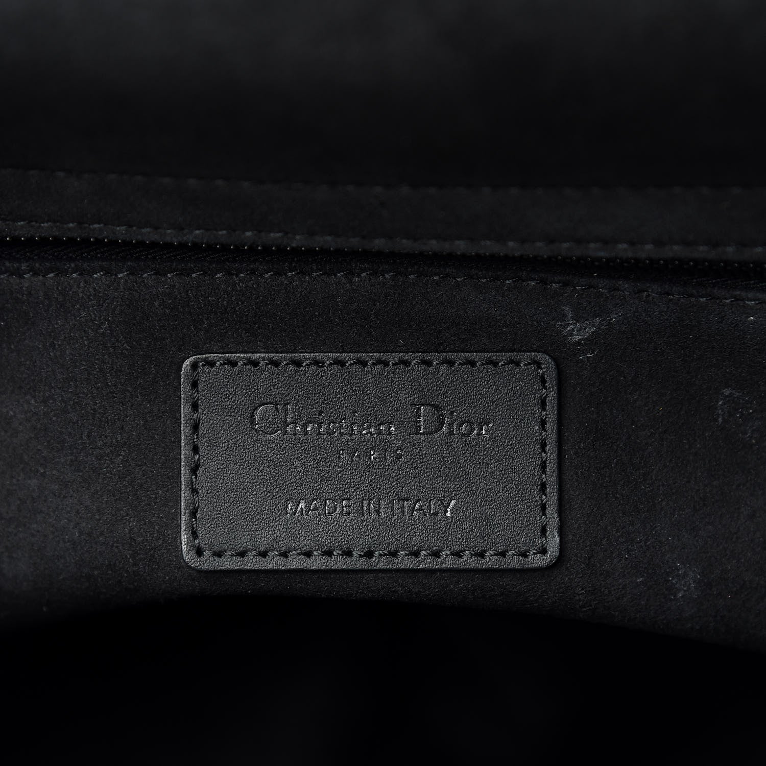 Christian Dior Ultra Matte Calfskin Cannage Large Lady Dior Black 6 of 11