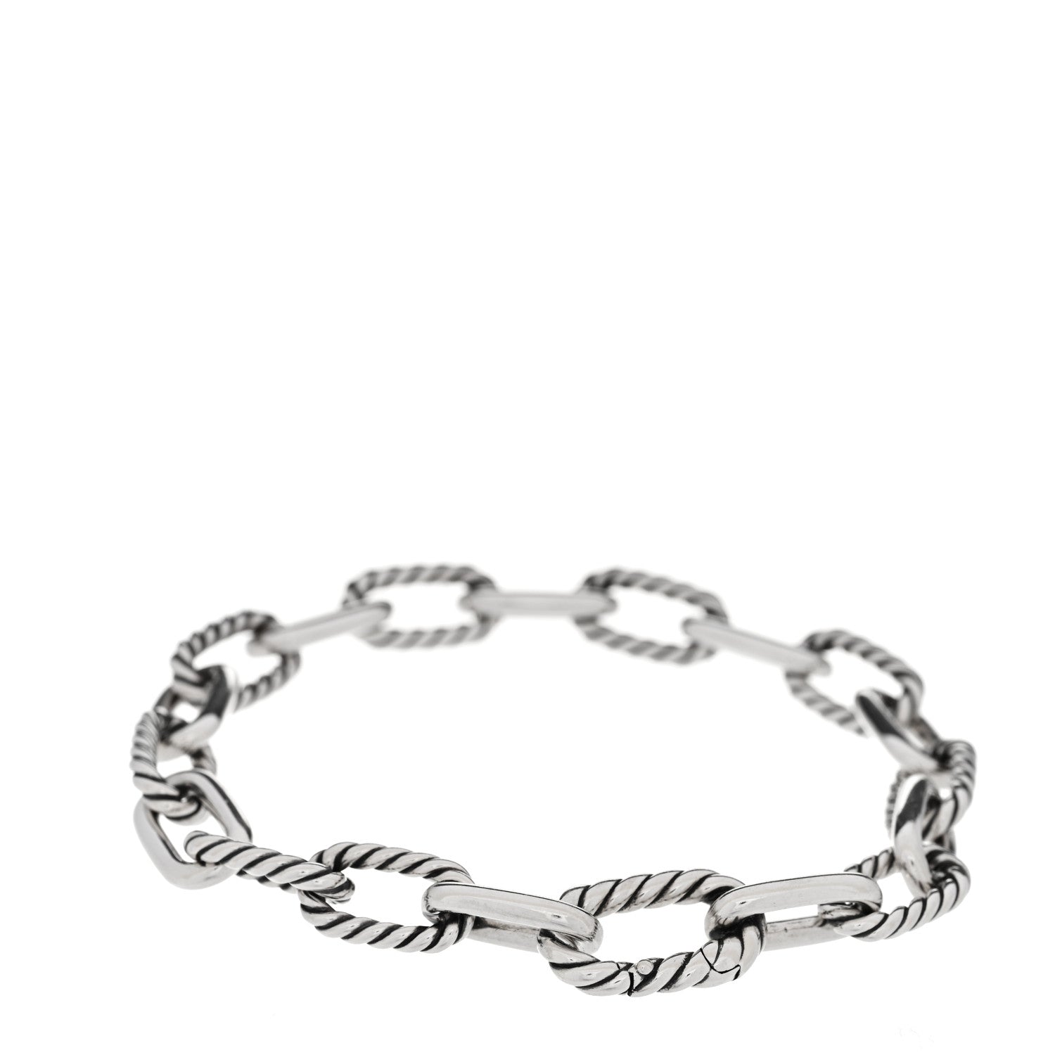 David Yurman Sterling Silver 8.5mm Madison Chain Bracelet 3 of 4