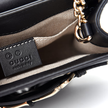 Gucci Microguccissima Mini Emily Shoulder Bag Black 8 of 9