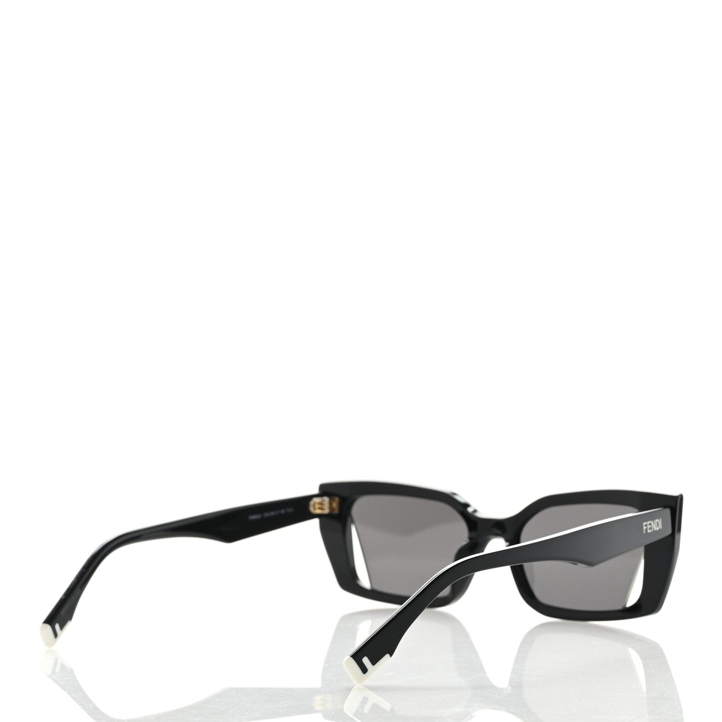 Acetate Cat Eye Sunglasses FE40032I Black