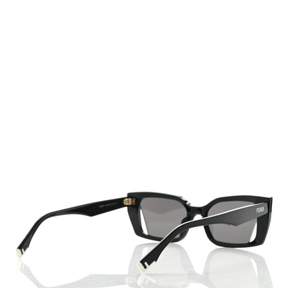 Fendi Acetate Cat Eye Sunglasses FE40032I Black 4 of 8