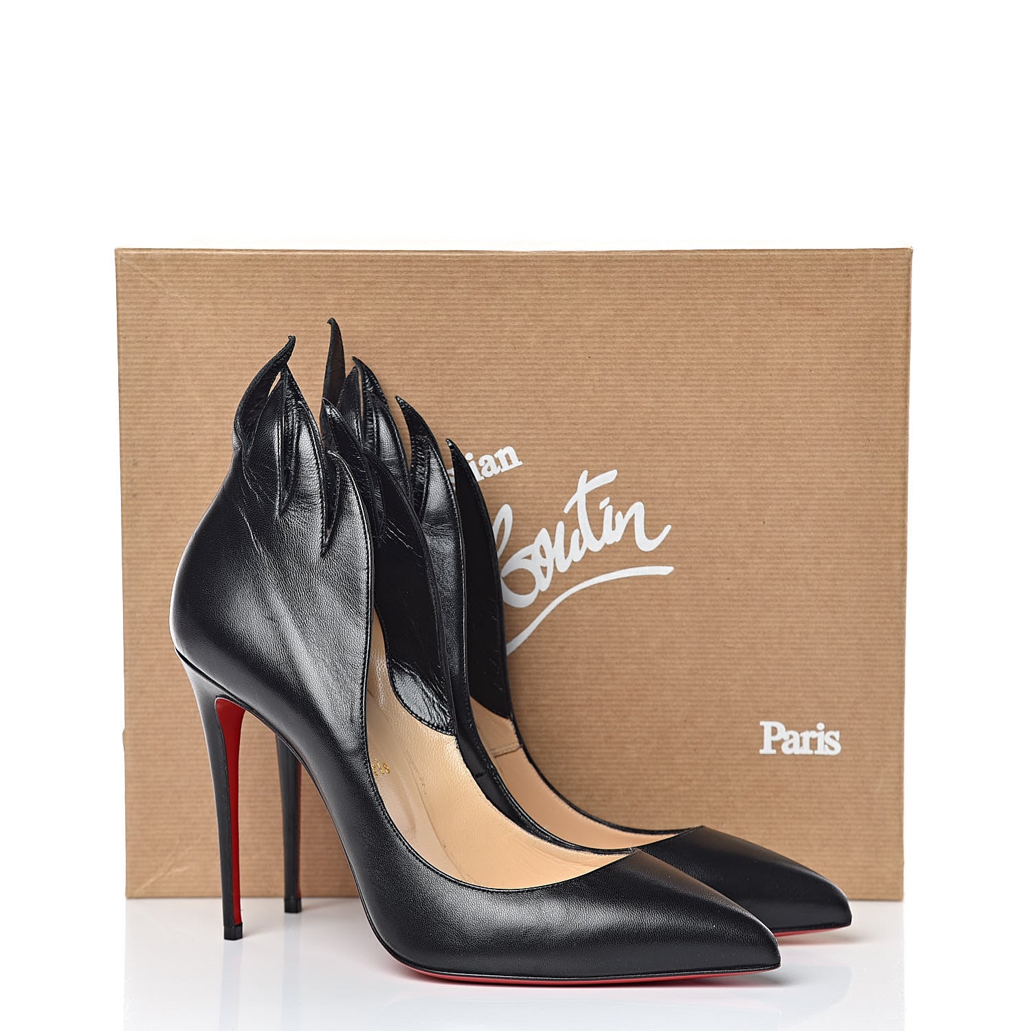 Christian Louboutin Shiny Nappa Victorina 100 Pumps 40.5 Black 11 of 11