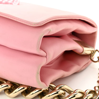 Versace Nappa Palazzo Sultan Shoulder Bag Pink 8 of 10