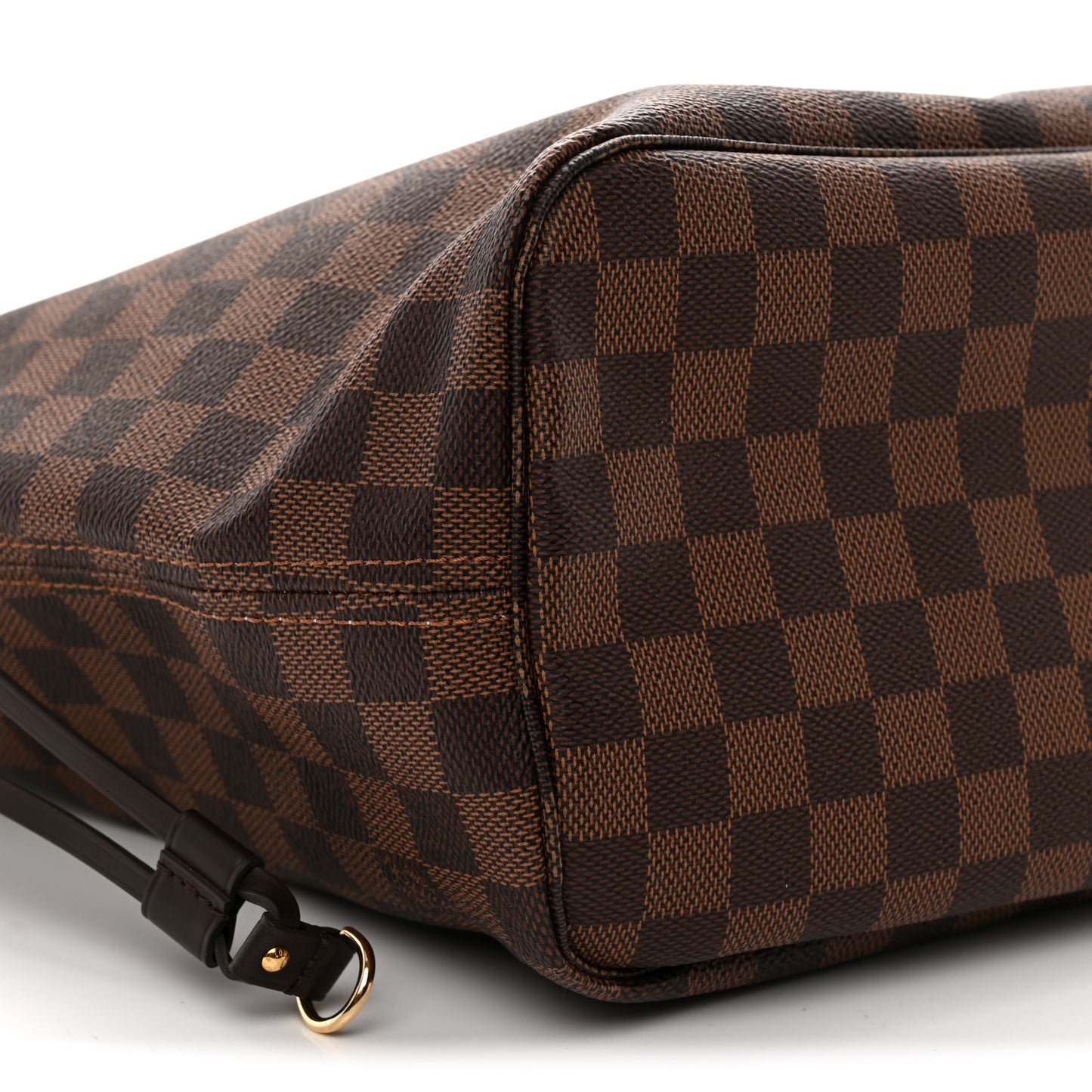 Damier Ebene Neo Neverfull MM Rose Ballerine