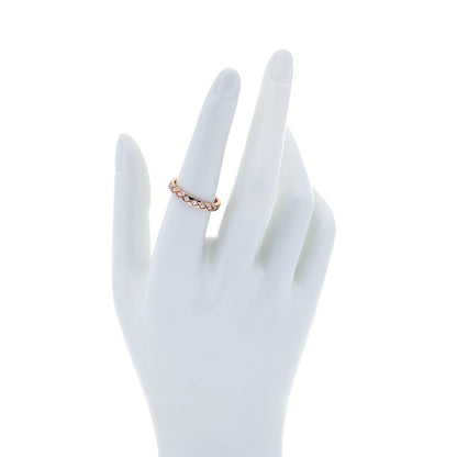 Chanel 18K Beige Gold Diamond Mini Coco Crush Ring 55 7.25 2 of 7