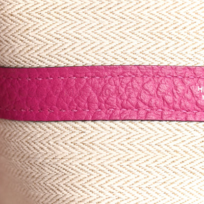 Hermes Vache Country Garden Party 30 TPM Rose Pourpre 7 of 16