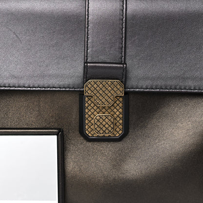 Bottega Veneta Nappa Medium Piazza Bag Dark Gold Antique Silver 7 of 20