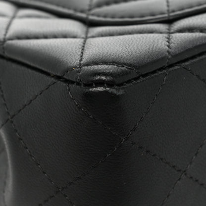 Chanel Lambskin Quilted Mini Coco Charms Rectangular Flap Black 12 of 14
