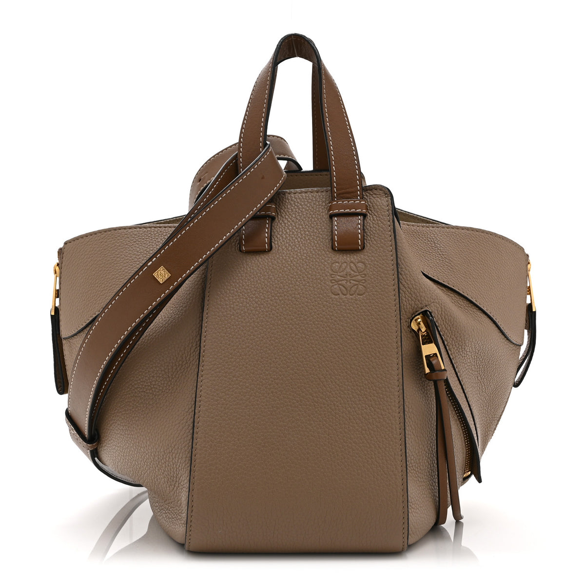 Loewe Calfskin Small Hammock Shoulder Bag Sand Mink 1 of 10