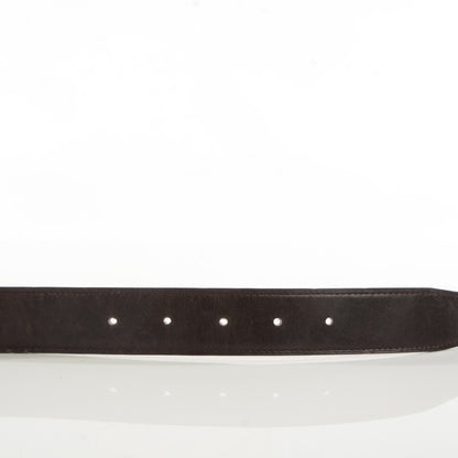 Hermes Box Togo Reversible 32mm H Belt 85 Orange Chocolate 5 of 6