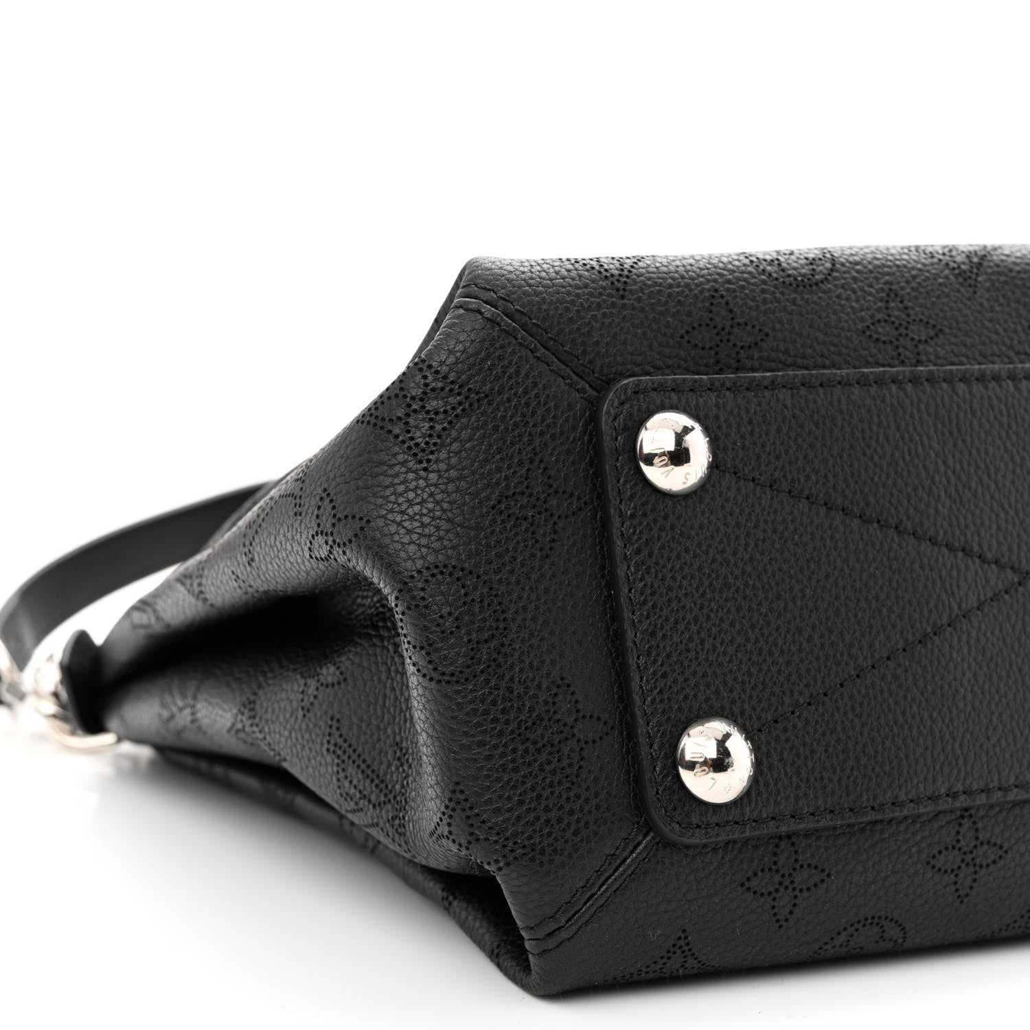 Louis Vuitton Mahina Babylone Chain BB Black 9 of 10