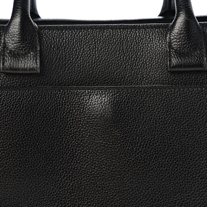 Chanel Grained Calfskin Small Neo Executive Shopper Tote Black 9 of 14