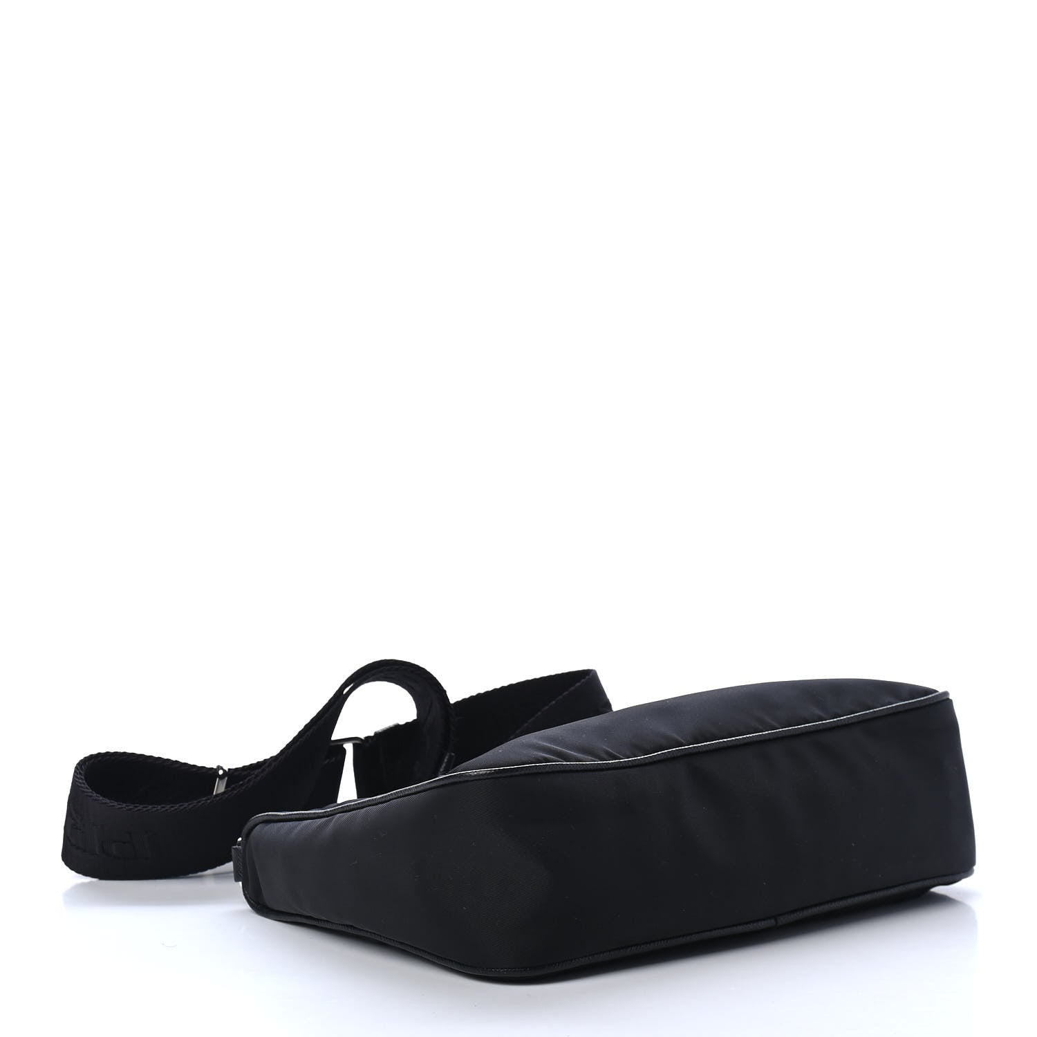 Prada Nylon Re-Edition 2005 Shoulder Bag Black 4 of 5