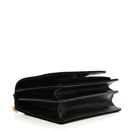 Saint Laurent Velvet Small Monogram Sunset Black 3 of 8