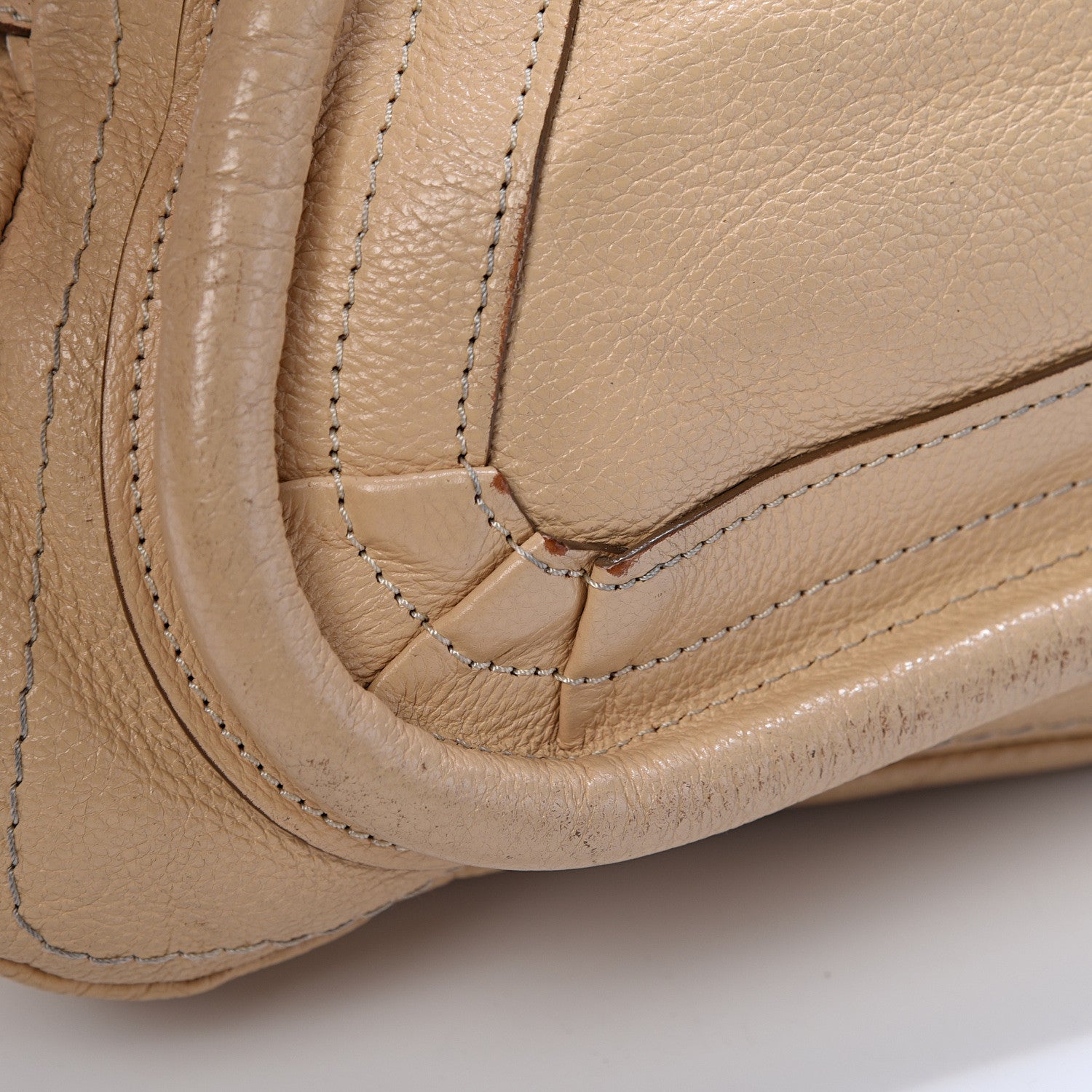 Chloe Calfskin Medium Paraty Barbour Khaki 15 of 21