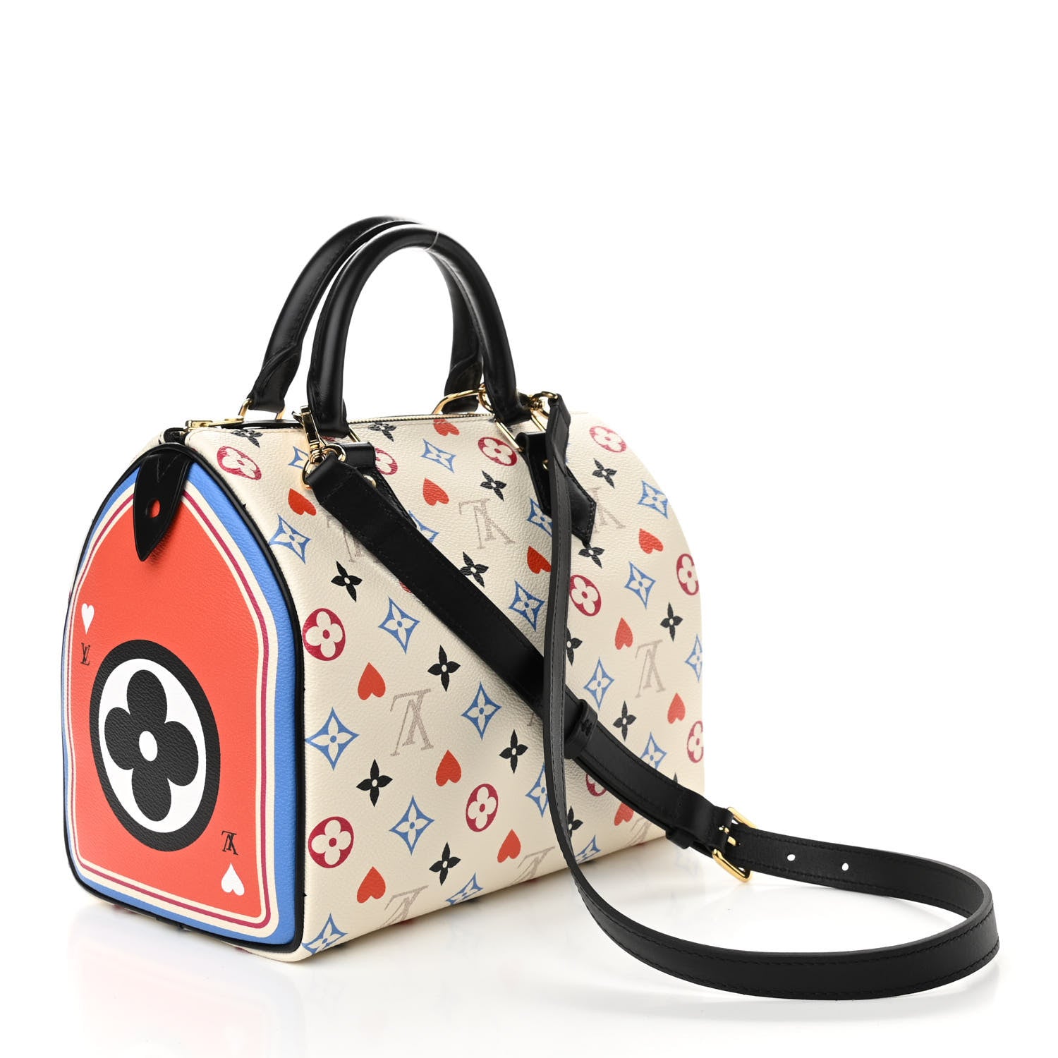 Louis Vuitton Game On Speedy Bandouliere 25 White 3 of 9