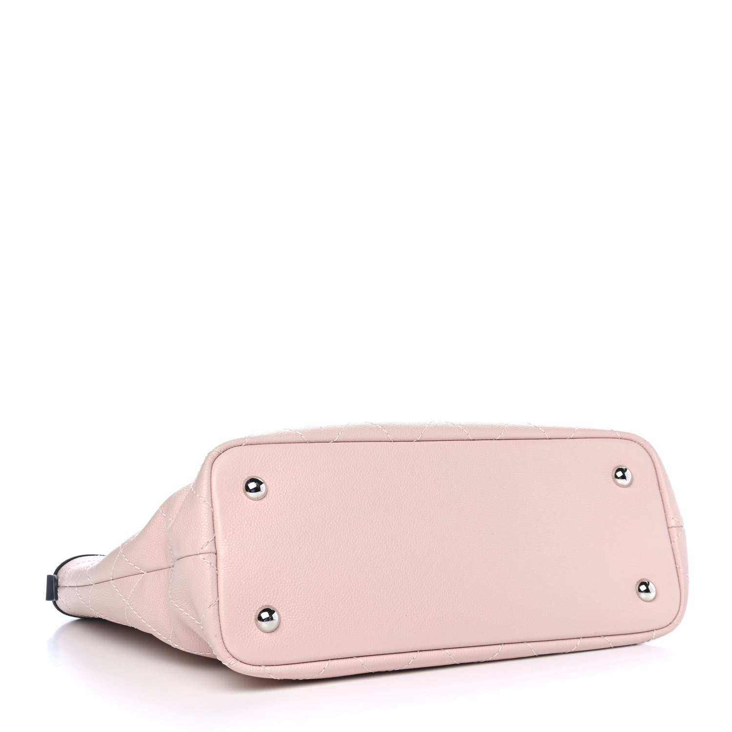Chanel Grained Calfskin Shopping Fever Tote Light Pink 3 of 4
