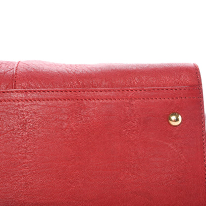 Saint Laurent Sheepskin Medium Cabas ChYc Rouge Orient 19 of 23