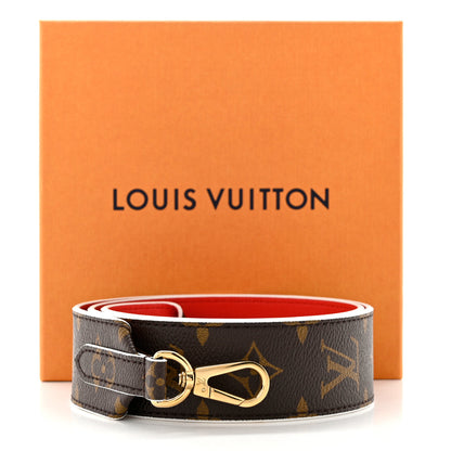 Louis Vuitton Monogram Bandouliere Shoulder Strap Red 6 of 6