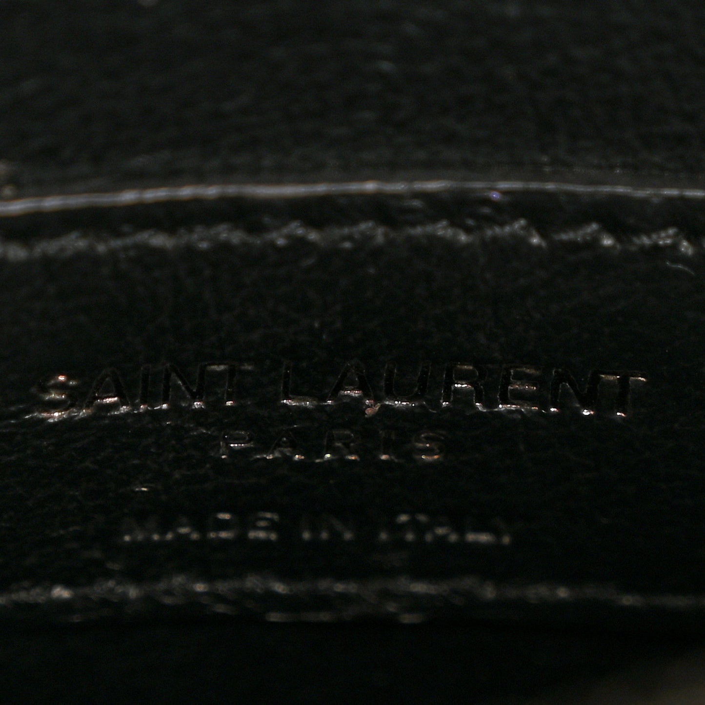 Sheepskin Matelasse Chevron Monogram Medium College Bag Black