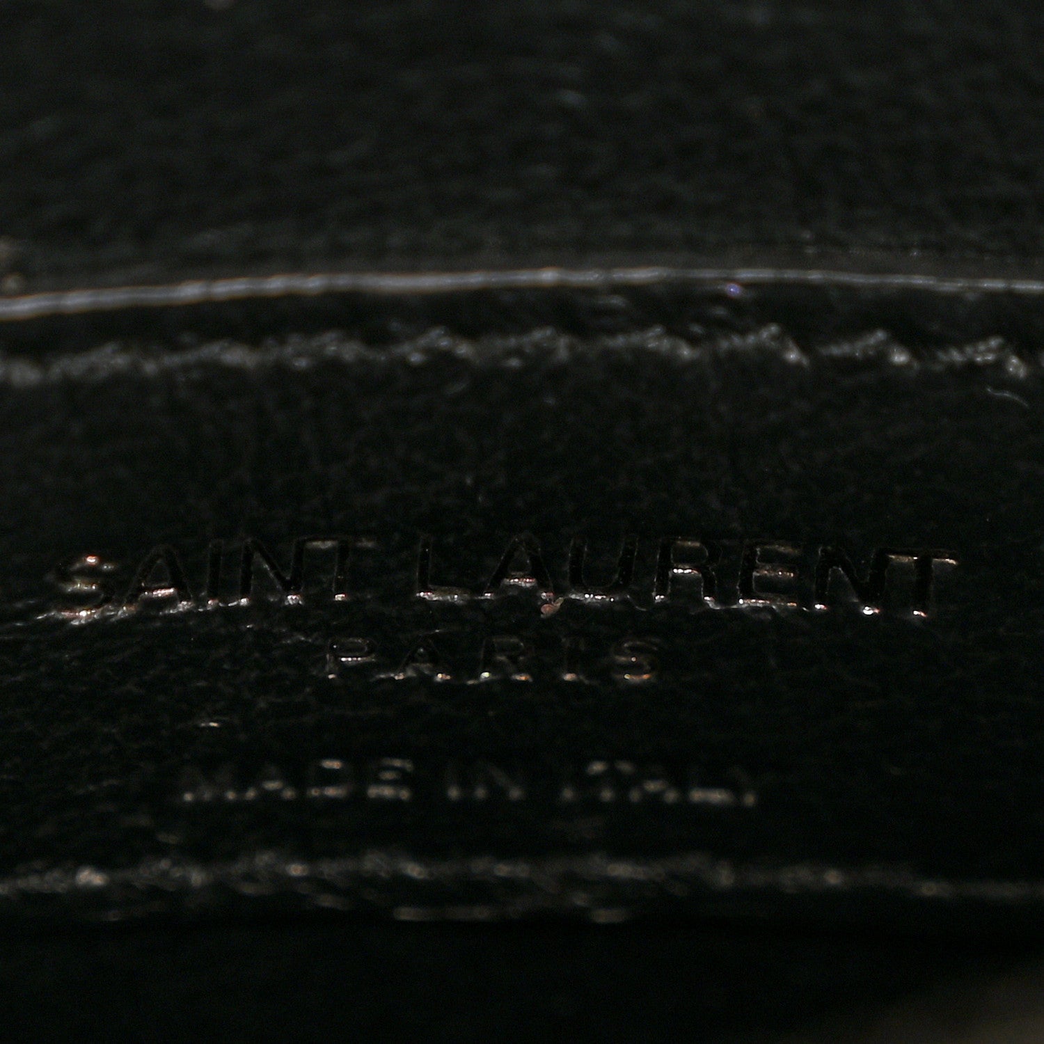 Saint Laurent Sheepskin Matelasse Chevron Monogram Medium College Bag Black 6 of 11