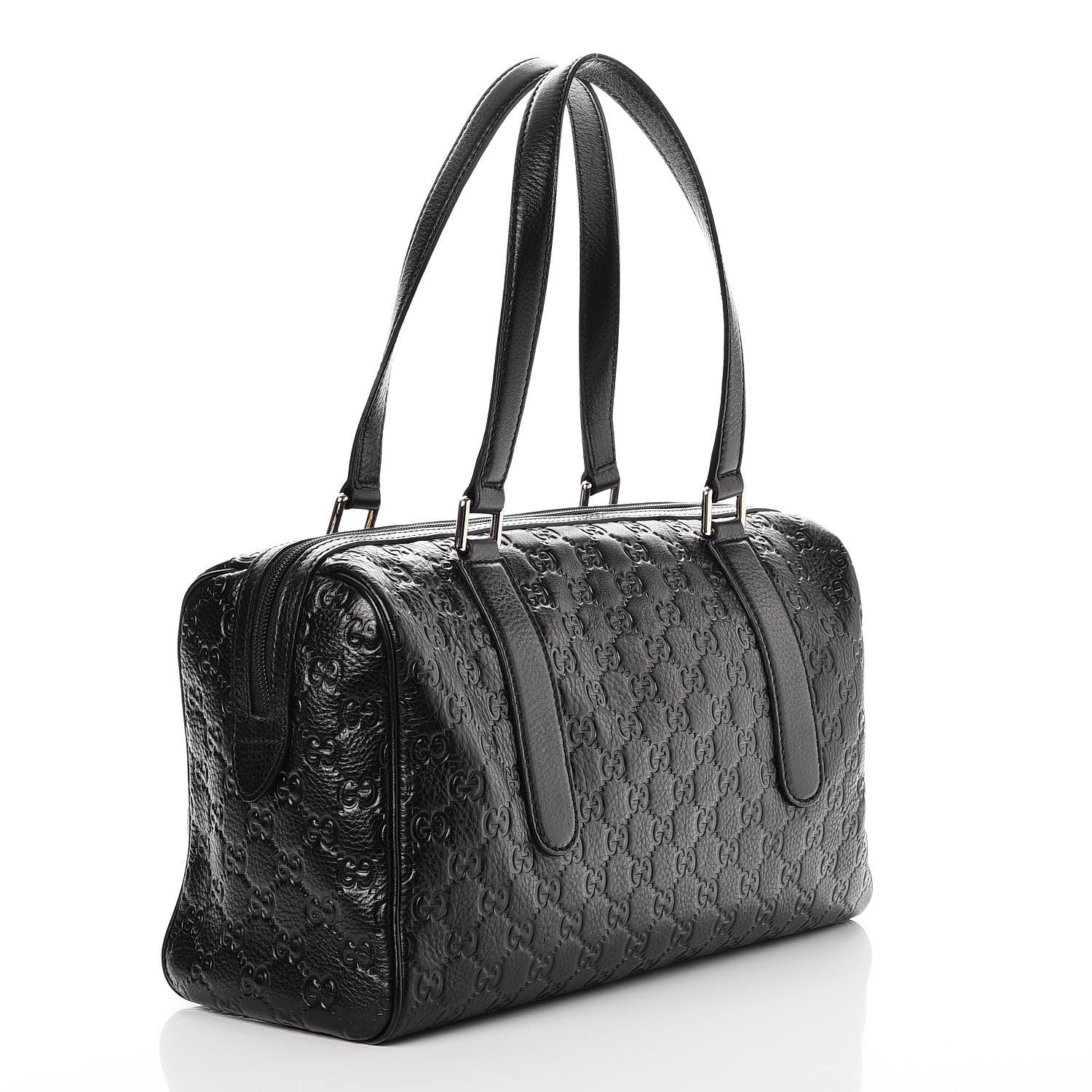 Gucci Guccissima Boston Black 2 of 9