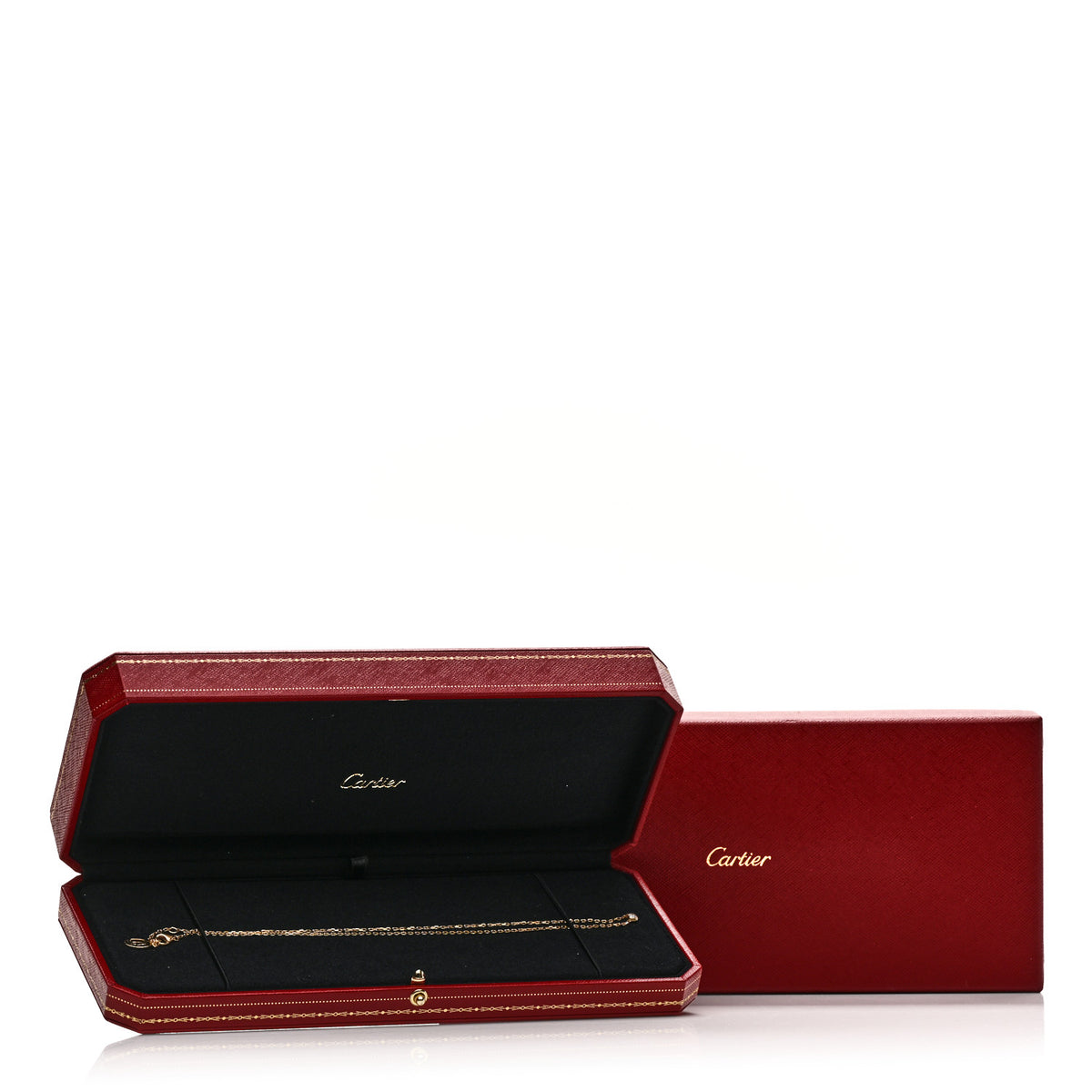 Cartier 18K Yellow Gold Diamond SM D'Amour Pendant Necklace 5 of 5