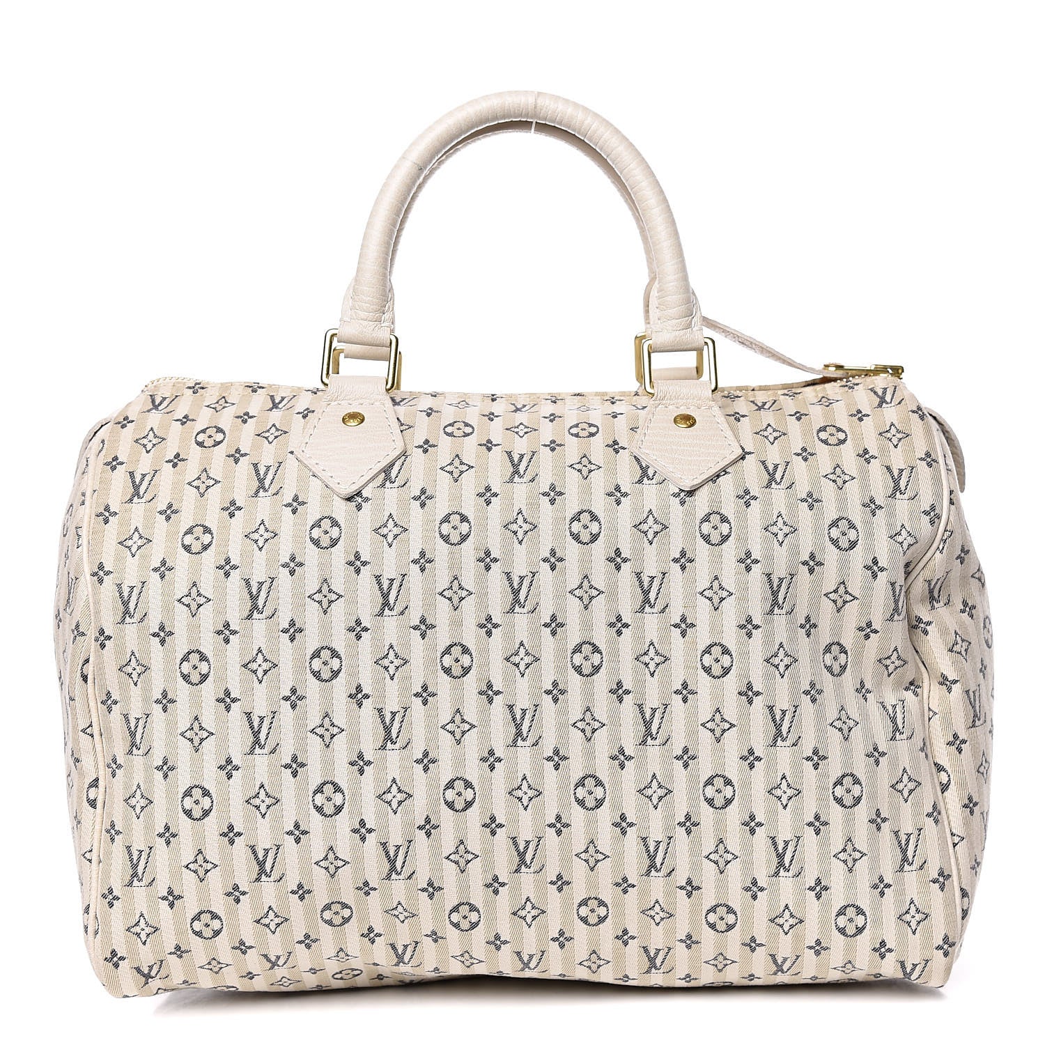Louis Vuitton Mini Lin Croisette Speedy 30 Blue 1 of 12