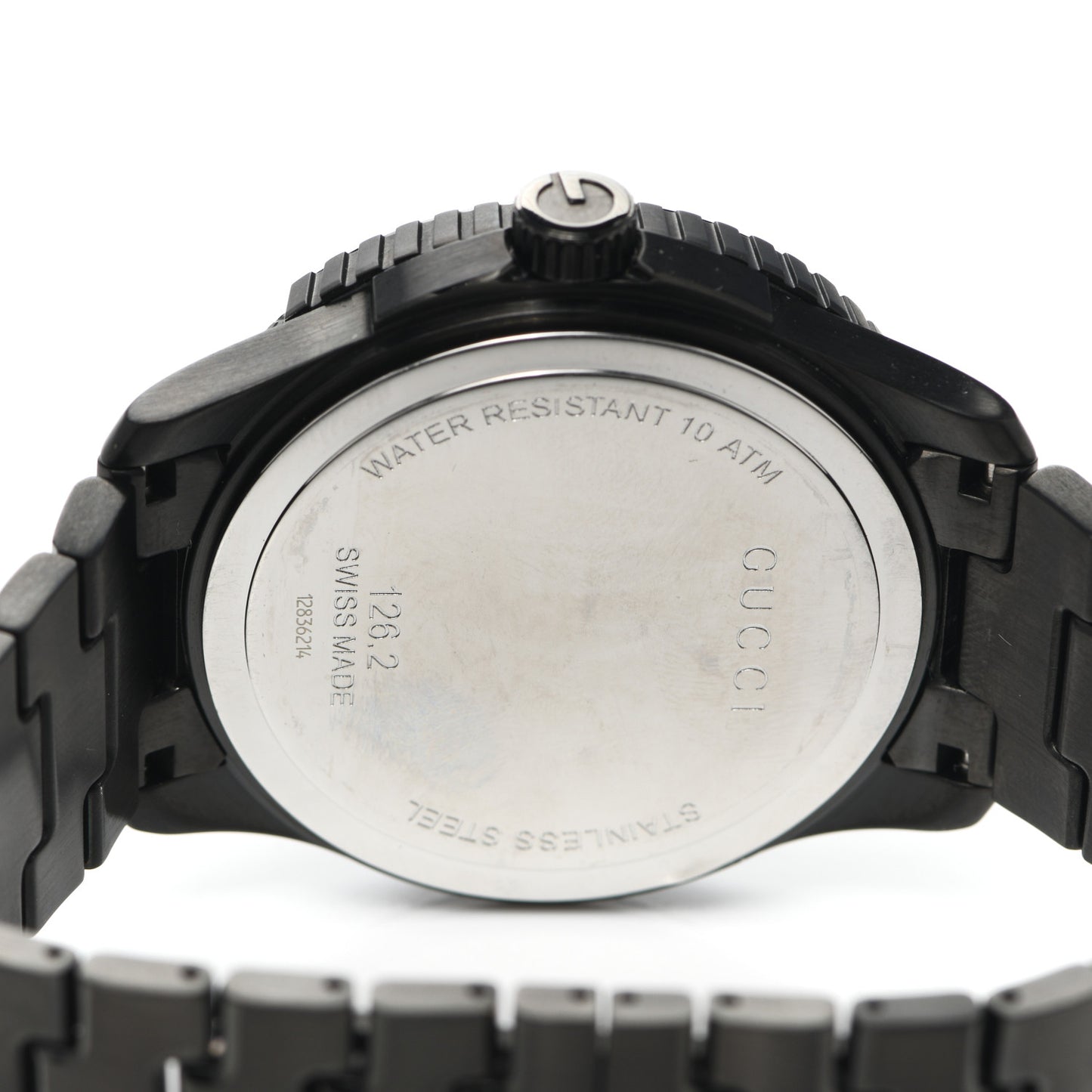 PVD Stainless Steel 44mm G-Timeless Sport Quartz Watch Black