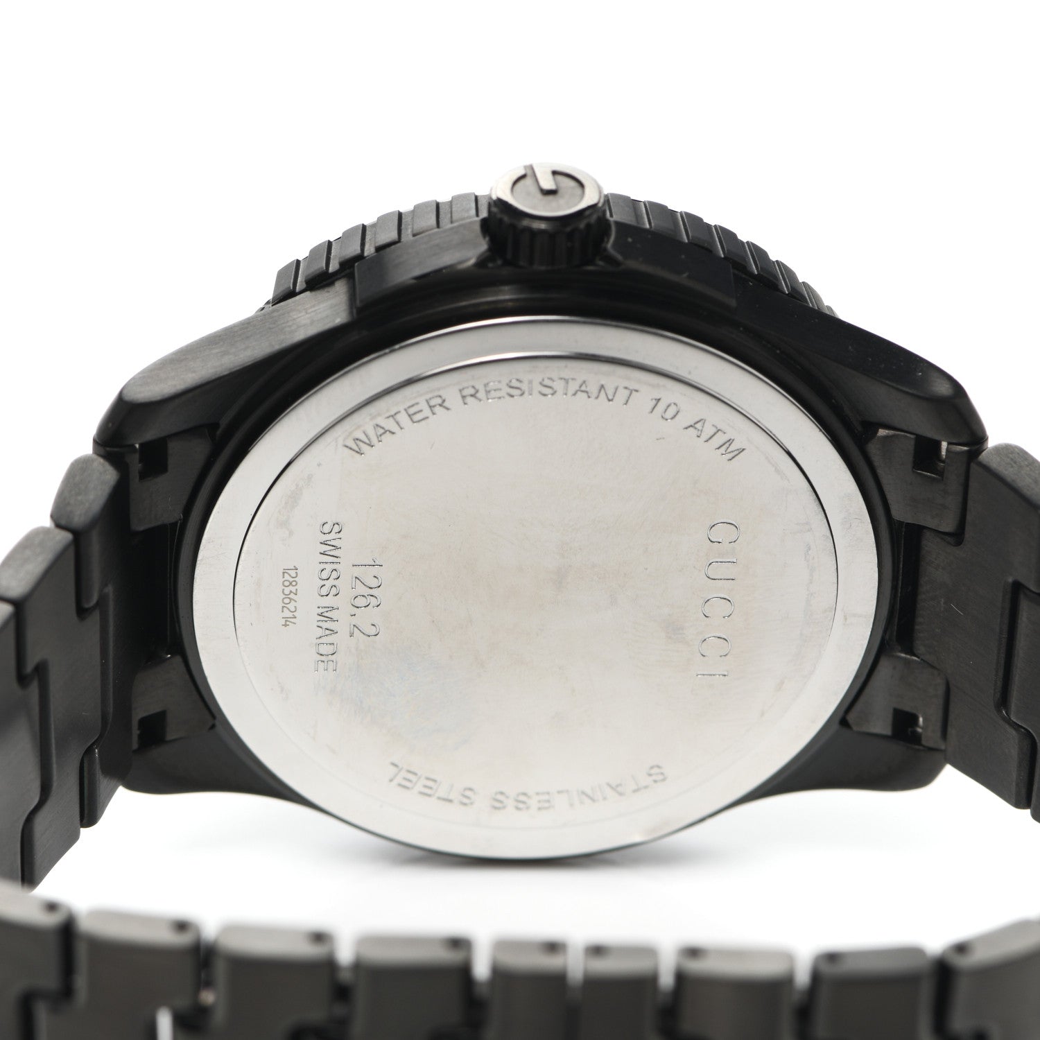 Gucci PVD Stainless Steel 44mm G-Timeless Sport Quartz Watch Black 4 of 6
