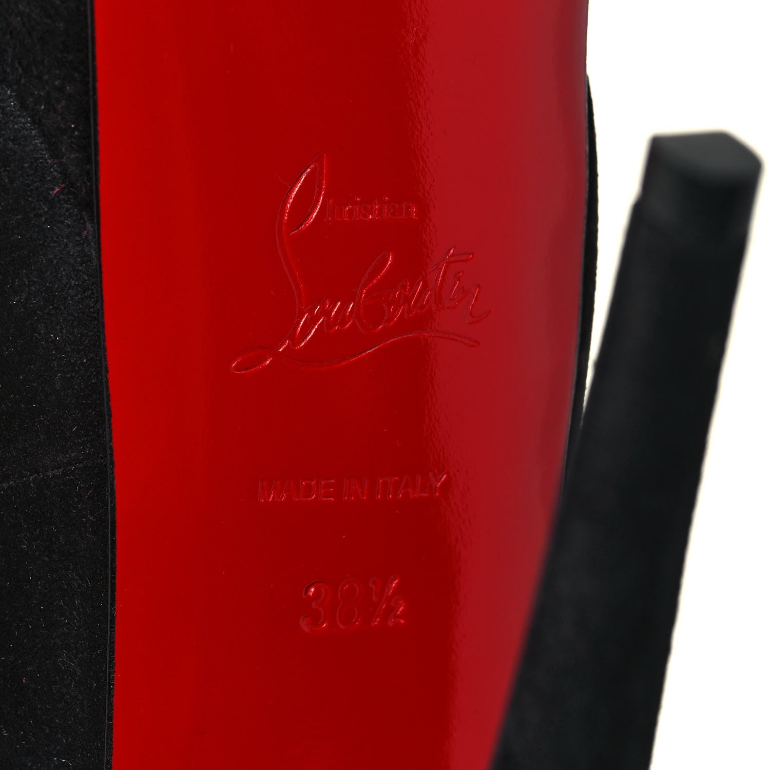 Christian Louboutin Suede Marlenalta 150 Pumps 38.5 Black 6 of 8