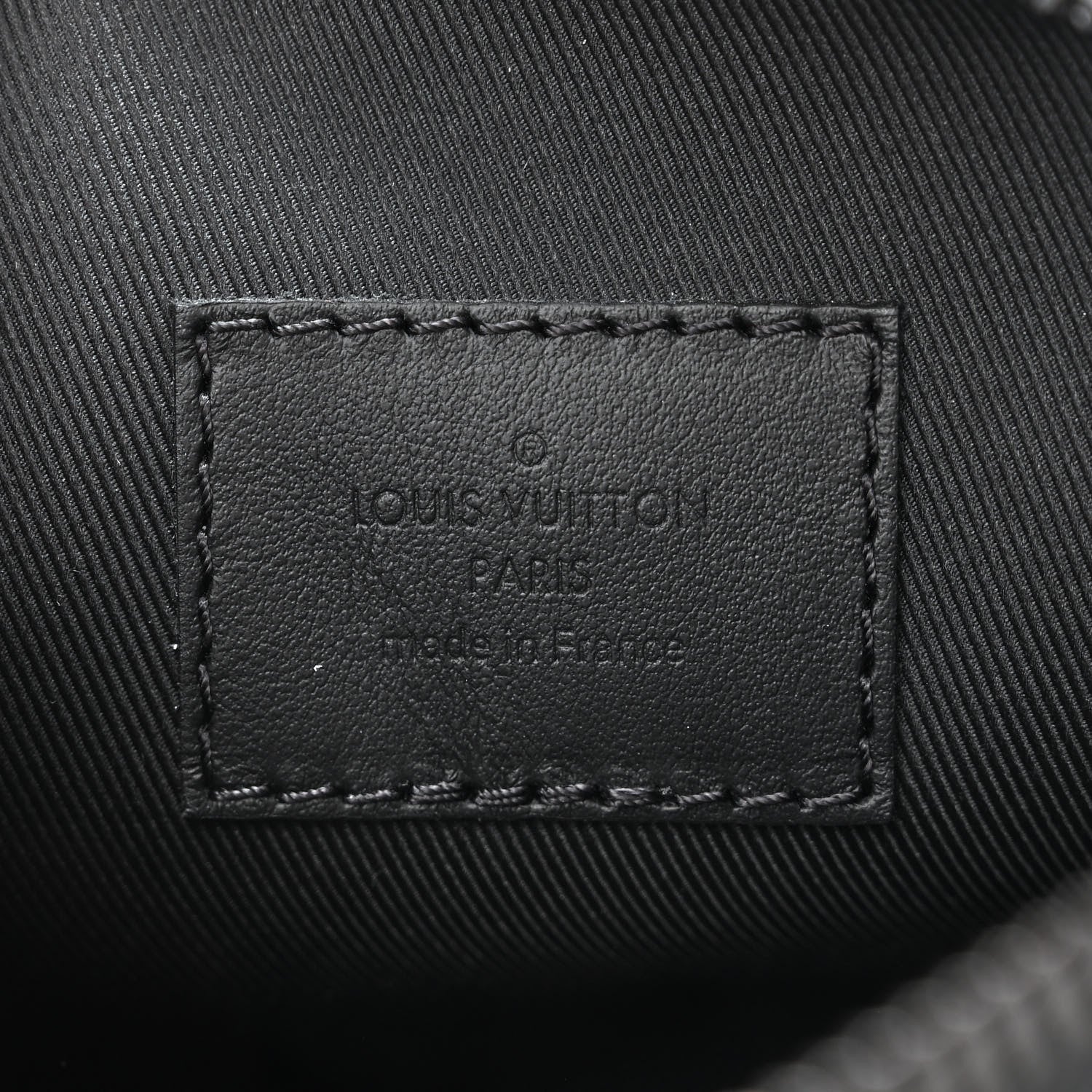 Louis Vuitton Monogram Seal Keepall XS Black 6 of 9