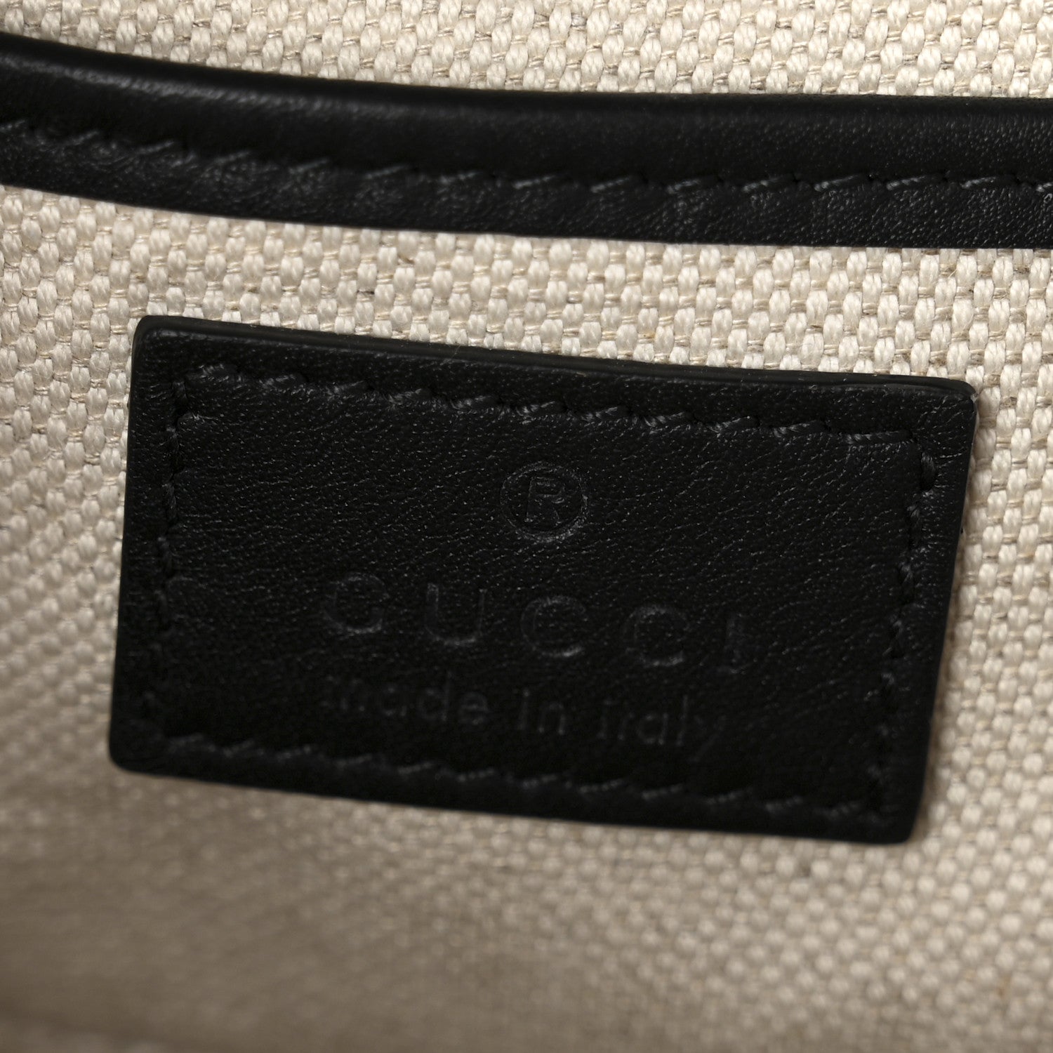 Gucci GG Supreme Monogram Horsebit 1955 Soft Small Shoulder Bag Beige Black 6 of 12