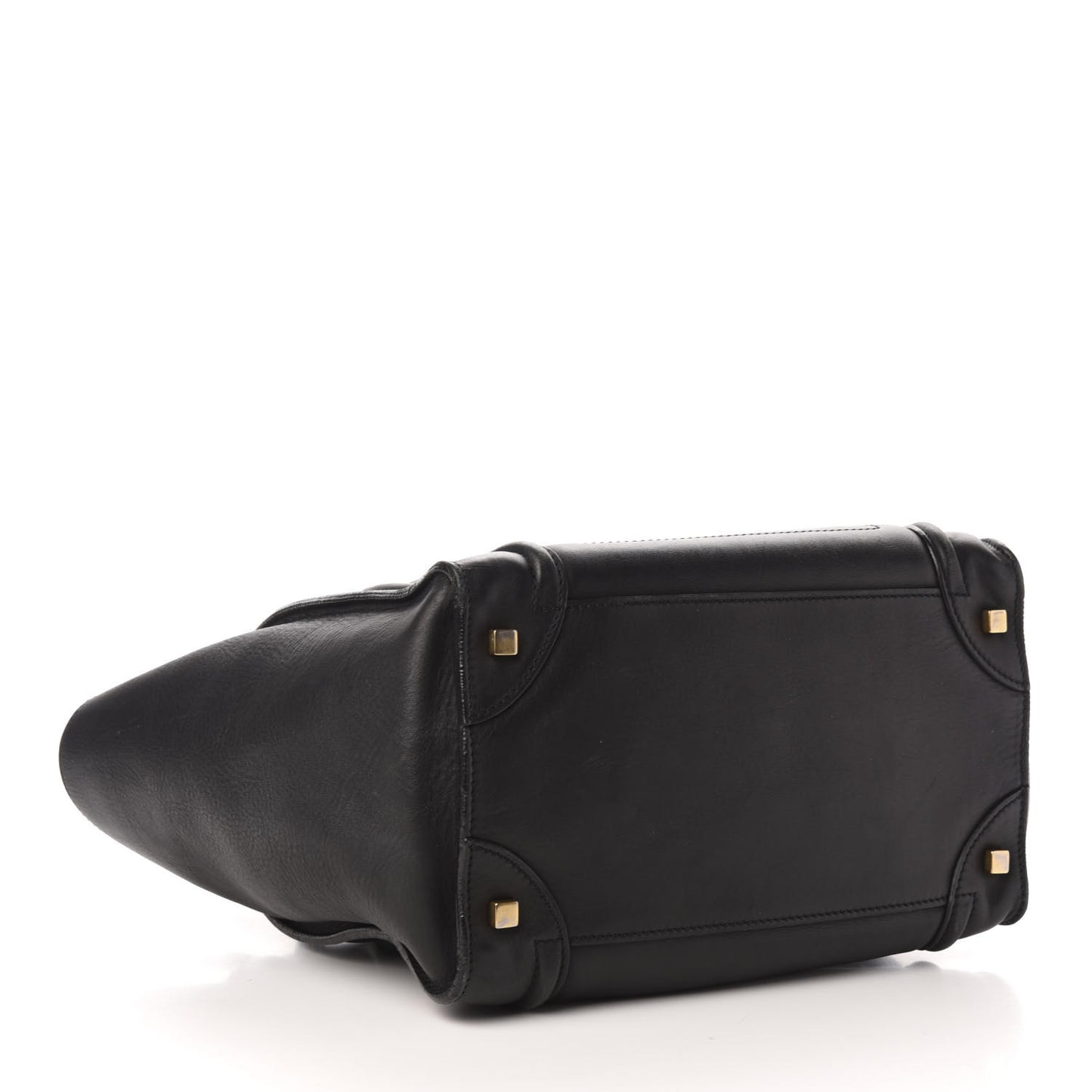 Smooth Calfskin Mini Luggage Black