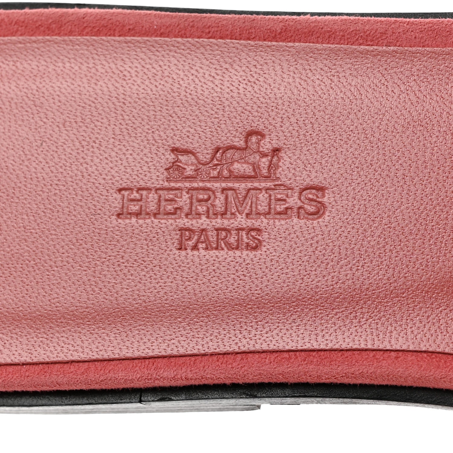 Hermes Mink Fur Oran Sandals 37 Blush Gris Fume 6 of 8