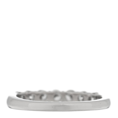 Tiffany Platinum Diamond 3mm Tiffany Forever Half Circle Band Ring 52 6 3 of 5
