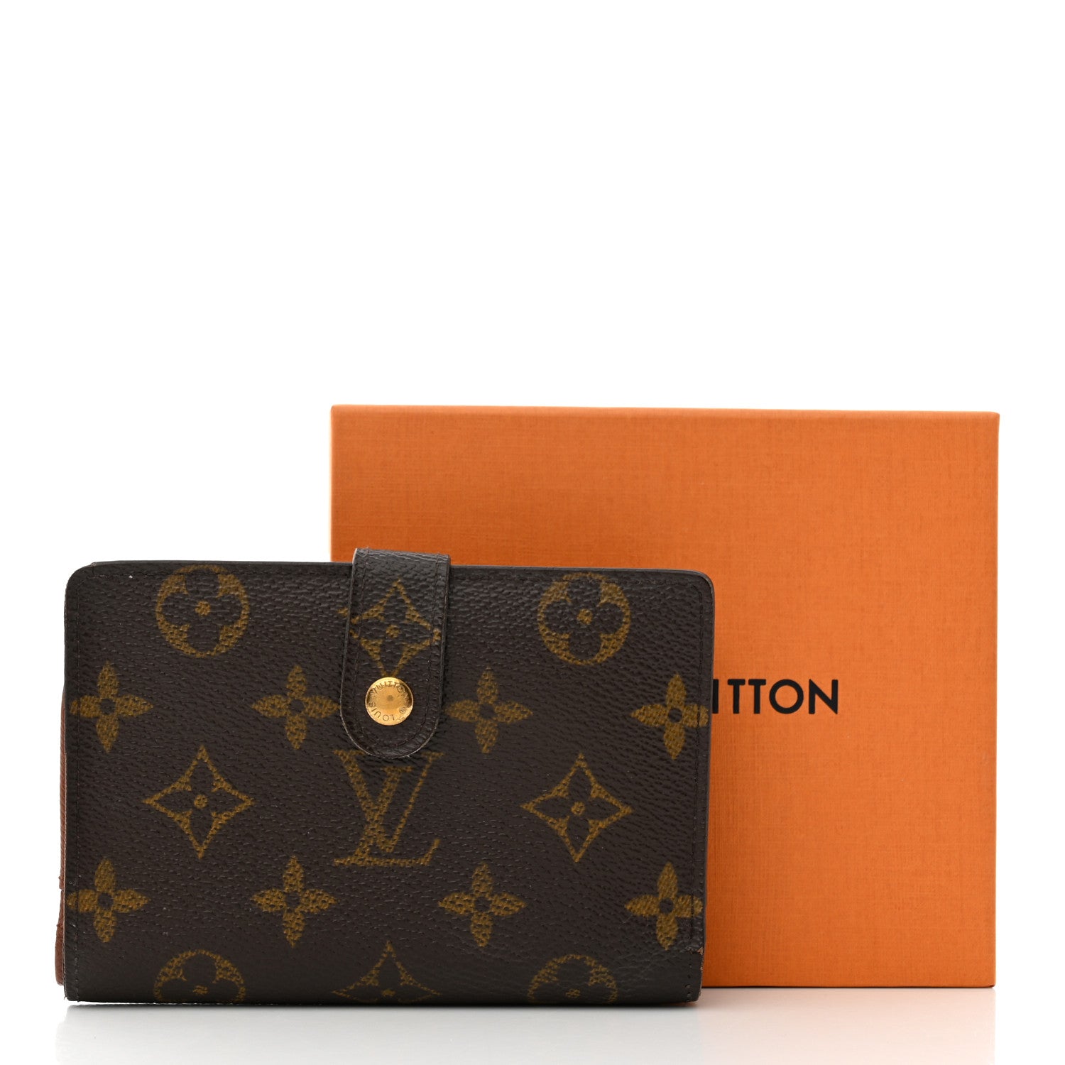 Louis Vuitton Monogram French Purse Wallet 10 of 10
