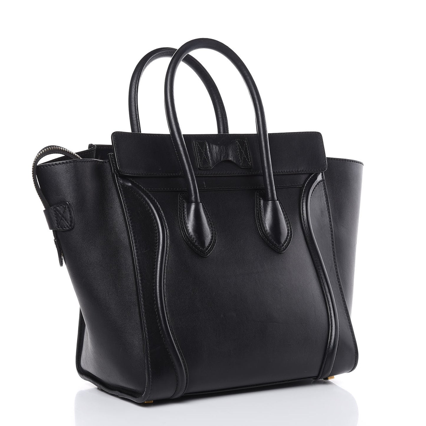 Smooth Calfskin Mini Luggage Black